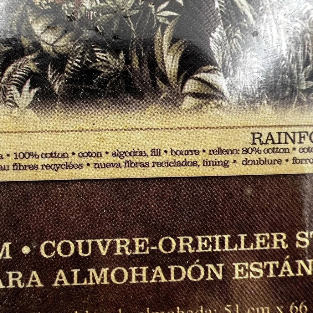 NEW! Tommy Bahama Home Rainforest Botanical Standard 20